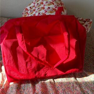 BAGGU Candy Apple Cloud Carry On & 3D Zip Set
